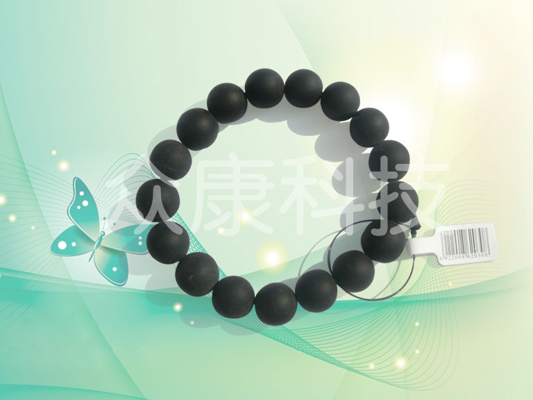 众康科技 砭石珠型手链 保健用品
